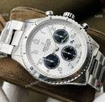 Swiss Replica Breitling Navitimer 08 Watch White Chronograph Dial Swiss 7750